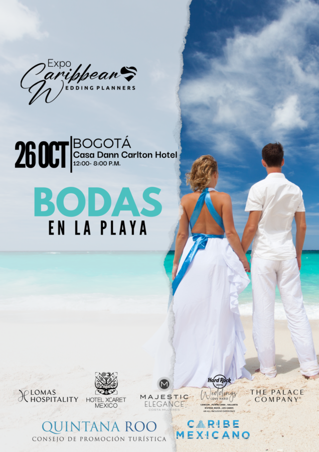  - Llega ExpoBodas Destino, para casarse en el Caribe mexicano o en República Dominicana