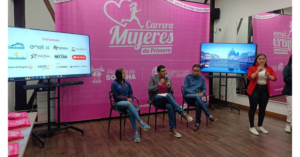 Llega la Carrera Mujeres de Primera a Soacha