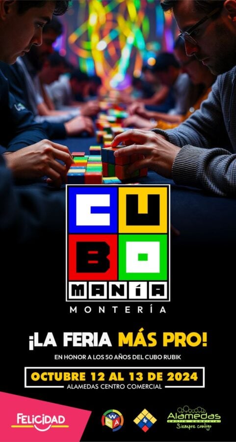  - Cubomanía, primer torneo de cubo Rubik en Montería