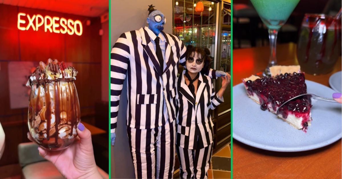 La heladería y cafetería en Bogotá donde puede comerse los mejores postres al estilo de ‘Beetlejuice 2’