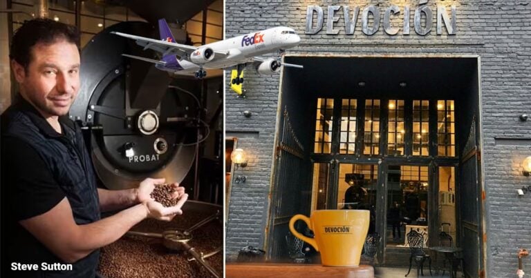 FedEx Café - El paisa que pone su café fresco en Nueva York mandándolo exprés en aviones de FeDex