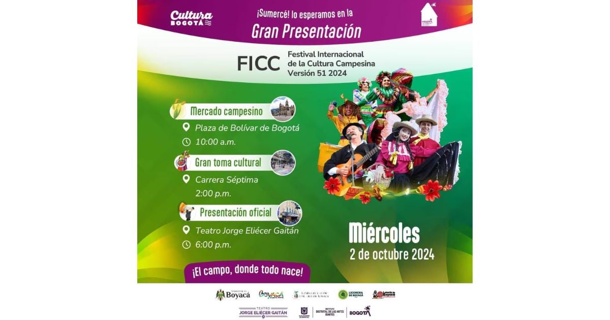 Festival Internacional de la Cultura Campesina - Festival Internacional de la Cultura Campesina, para rendirle homenaje a nuestras raíces boyacenses