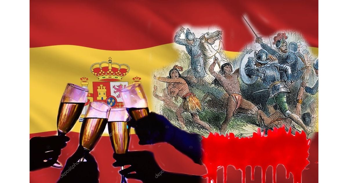 ¡En la fiesta de la Hispanidad brindemos con sangre y con champagne!