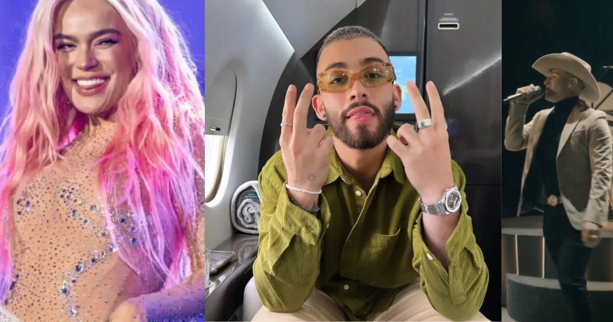 ⁠Karol G, Luis Alfonso, Manuel Turizo y los colombianos nominados a Los 40 Music Awards en Barcelona