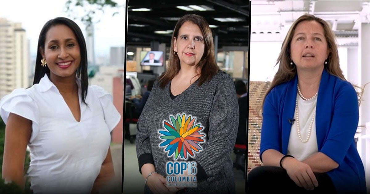 Tres mujeres están detrás de la organización de la Cop16