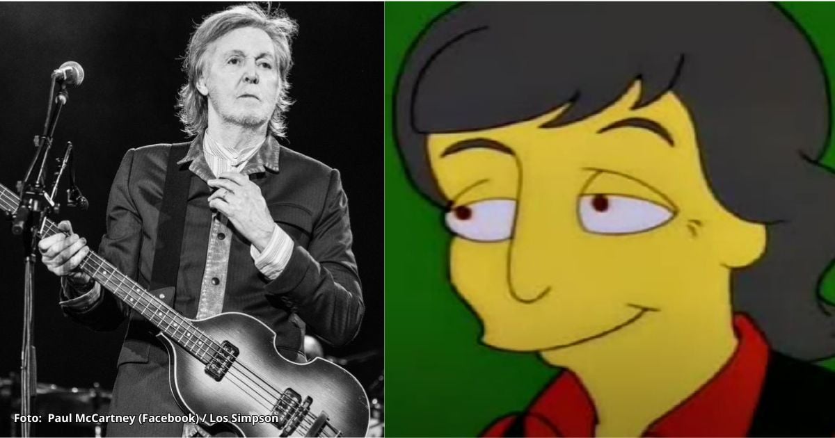 La versión exclusiva de una canción de Paul McCartney que salió en Los Simpson y oculta un mensaje