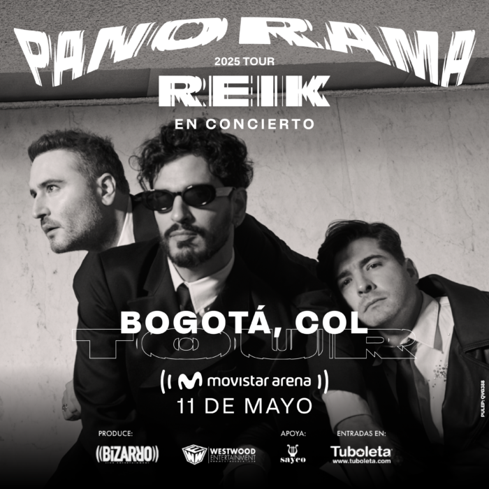 ¡Reik regresa a Colombia en 2025 con su gira "Panorama Tour"!