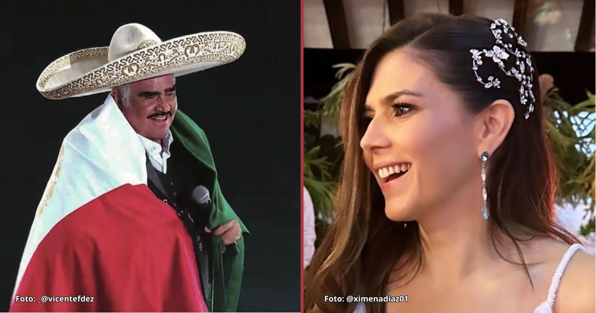 Ella es la modelo caleña que le dio dos nietos a Vicente Fernández ¿Se parecen al papá?