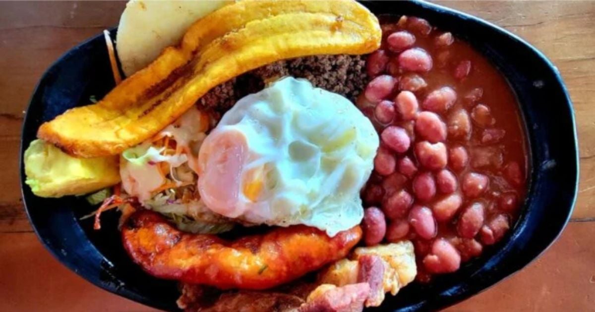 ¿Qué tan saludable es la famosa bandeja paisa? Experto revela sus beneficios y daños