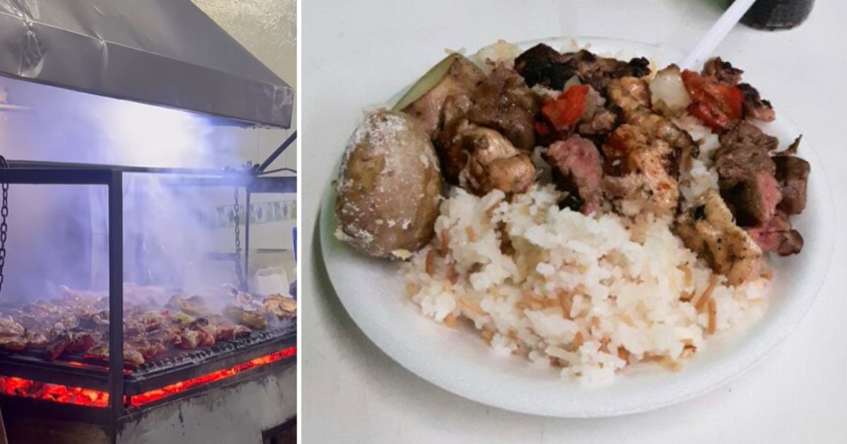 El restaurante donde puede comer un plato repleto de arroz, chunchulla y carne desde $14 mil