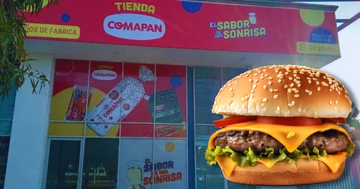 ¿Es rica la hamburguesa de Comapan? Le cuesta menos de $17 mil y viene con papas y gaseosa