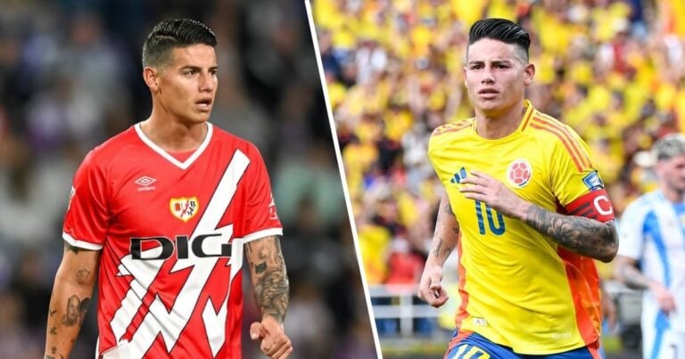 James Rodríguez Selección Colombia Rayo Vallecano - La ausencia de James Rodríguez con Rayo que preocupa en la selección Colombia; se confirmaron molestias