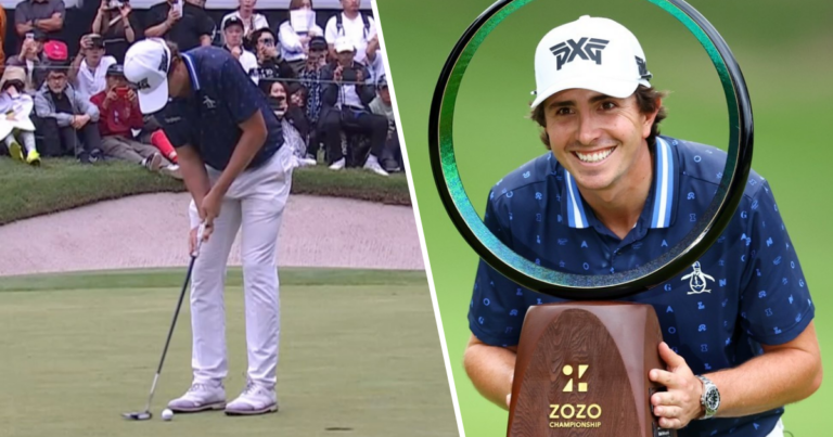 Nicolás Echavarría Golf ZOZO Championship - Nicolás Echavarría, el golfista paisa que hizo historia en el ZOZO Championship de Japón