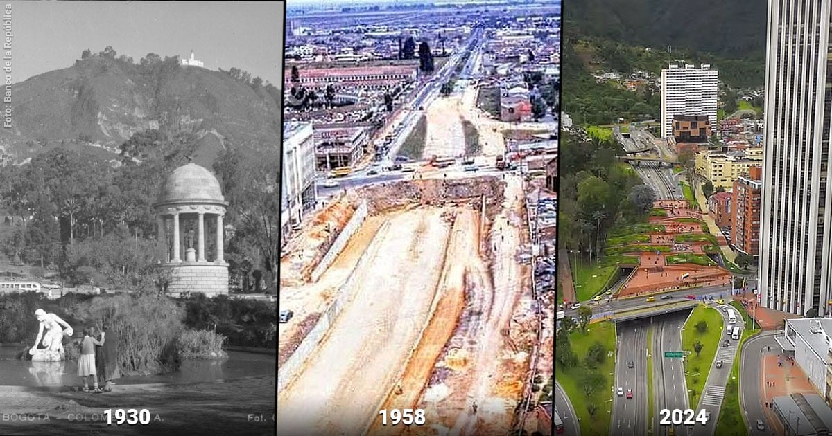 El magnífico parque en el centro de Bogotá que un alcalde mandó tumbar para hacer la Calle 26