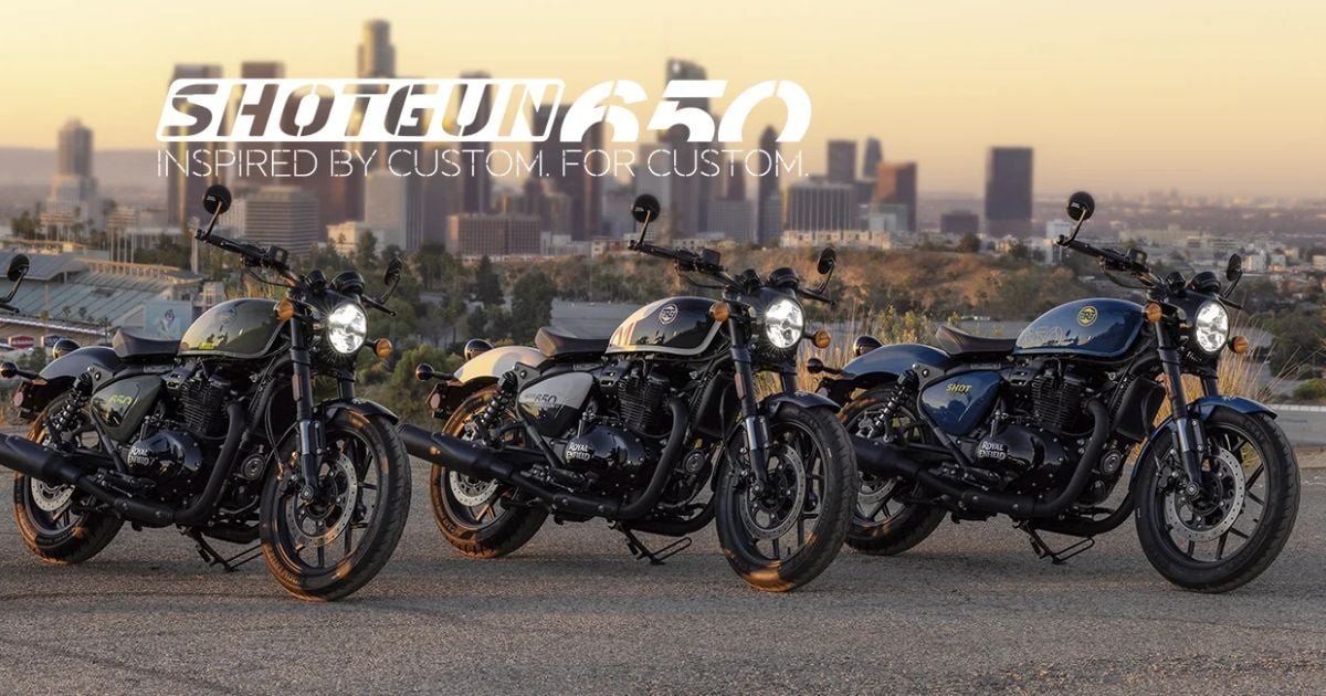 Los detalles más llamativos de la Shotgun 650, la nueva moto de Royal Enfield - Shotgun 650: La nueva moto de Royal Enfield que promete comodidad, potencia y economía