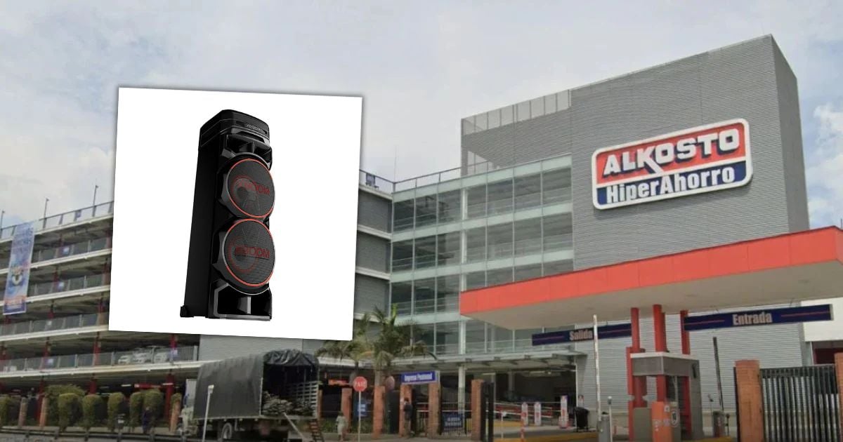 La potente torre de sonido que está a mitad de precio en Alkosto; es de famosa marca