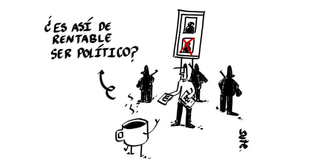 Caricatura: Startups politiqueros