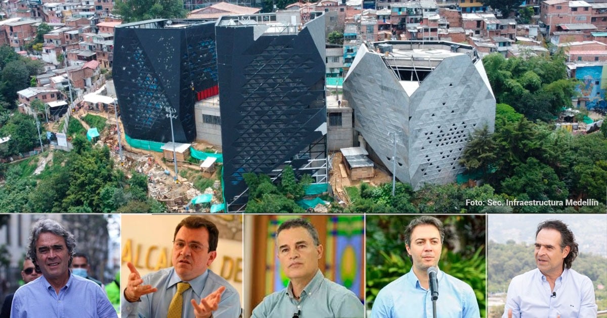 La Biblioteca España, el elefante blanco más grande de Medellín, que 5 alcaldes no han podido salvar