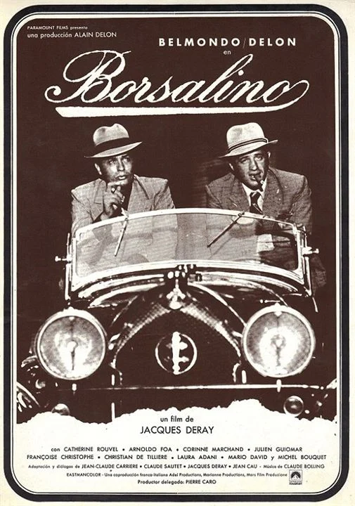 Borsalino (1970), de Jacques Deray - Gángsters petulantes/ostentosos como ciertos políticos cercanos