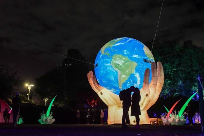  - Bogotá enciende la Navidad: ¡Festival de luces Brilla ‘4 Elementos’, abre sus puertas!