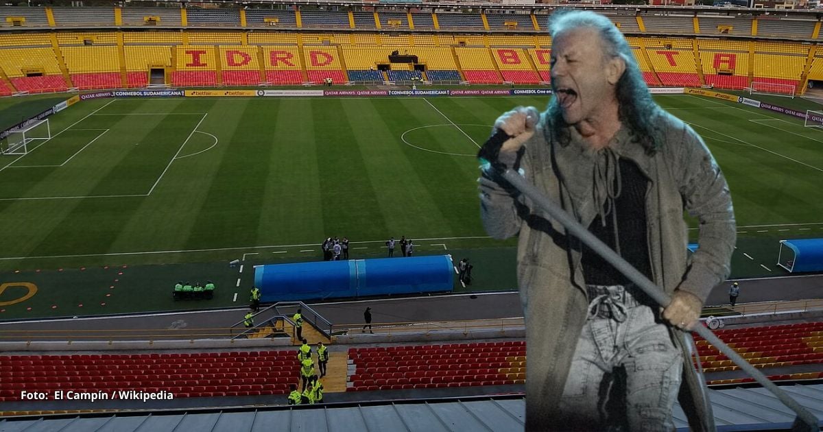 Así quedó la gramilla del Campín tras el concierto de Iron Maiden ¿Afectará el clásico capitalino?