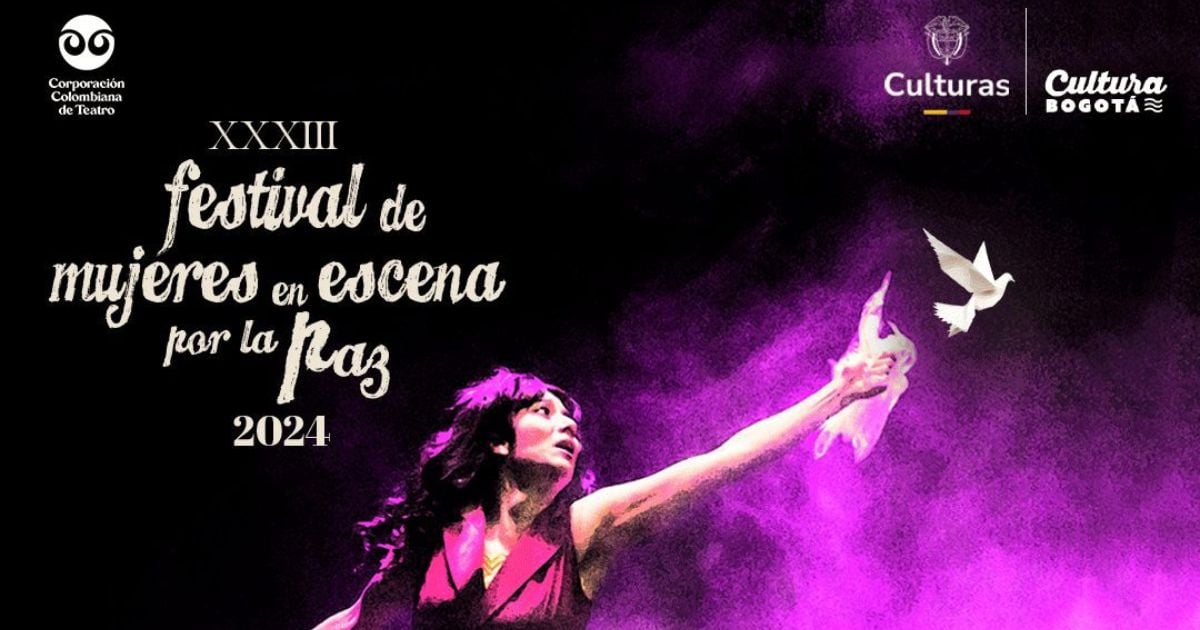 Alístese para el XXXIII festival de teatro mujeres en escena por la paz 2024