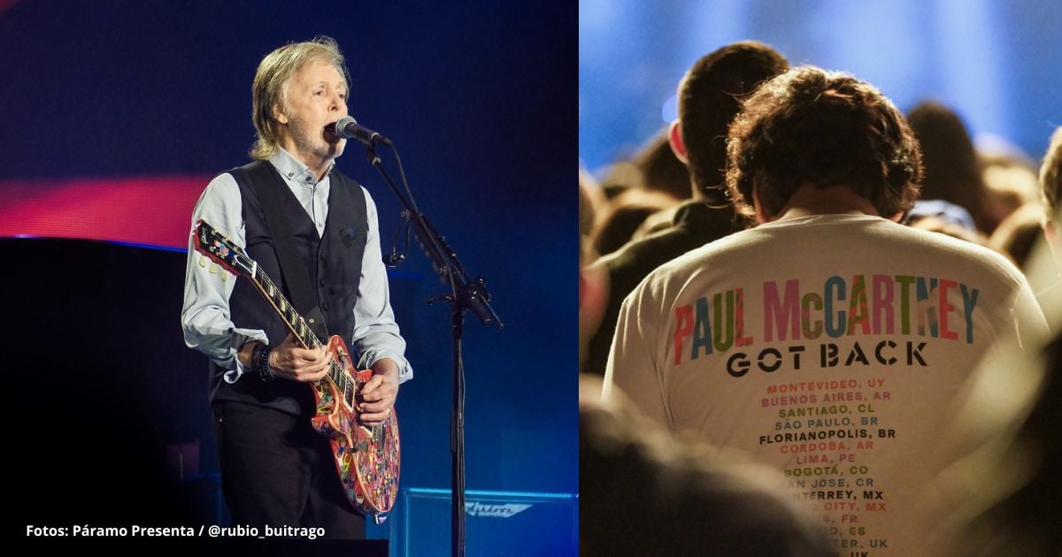 Así fue el concierto de Paul McCartney, el millonario del rock que sólo volvió por amor a Colombia