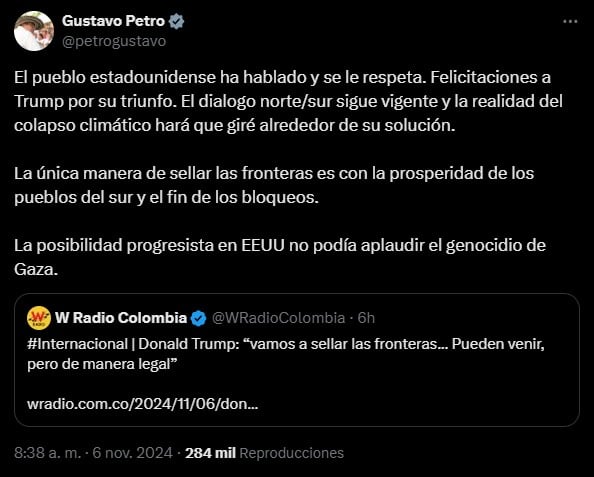 Donald Trump - Trump alcanzó su meta de lograr el respaldo popular imponiéndose con más de 70 millones de votos