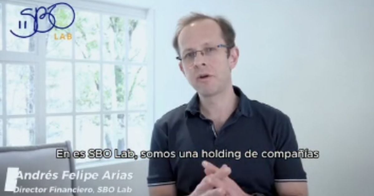 SBO Labs - El empresario paisa que le dio la mano a Andrés Felipe Arias quiere pelear por la Presidencia de Colombia