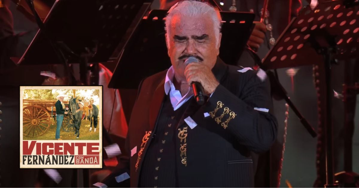 El disco inédito y recién salido que Vicente Fernández había grabado antes de su muerte