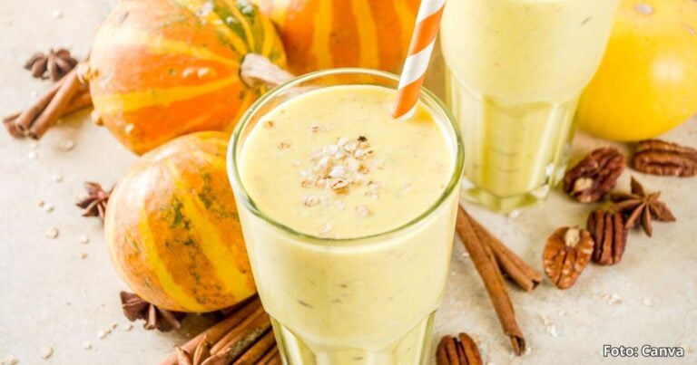 batido de proteína - El batido de proteína, avena y calabaza para aumentar la masa muscular y la fuerza; rómpala en el ‘gym’