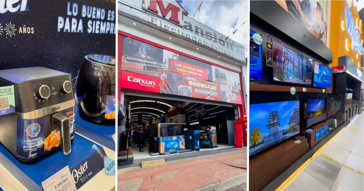 Esta es la bodega de electrodomésticos 'más baratos' de Bogotá; encuentra todo lo que se imagine