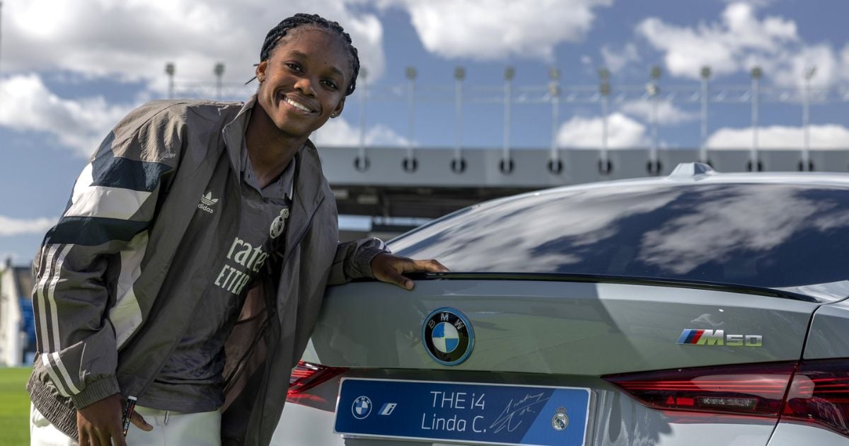 Este es el nuevo carrazo BMW de Linda Caicedo; el Real Madrid la puso a estrenar nave