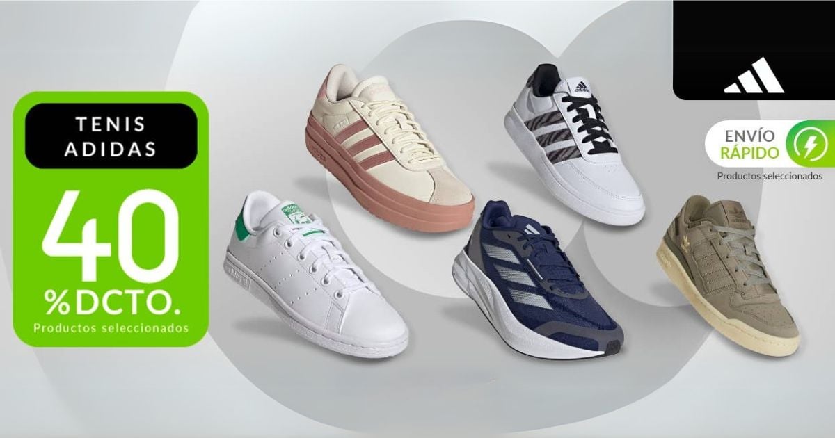 Descuentos de Falabella tenis Adidas - Descuentos de Falabella: los tenis Adidas están con hasta el 40% de rebaja; es por tiempo limitado