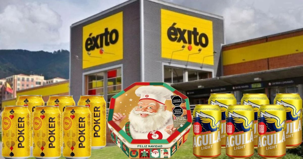 Los grandes descuentos de Éxito para comprar la comida de las fiestas decembrinas al mejor precio