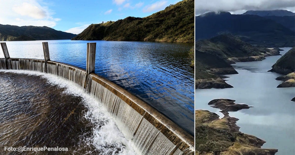 Así se construyó el embalse de Chuza, el gigante que suministra casi el 70% de agua de Bogotá