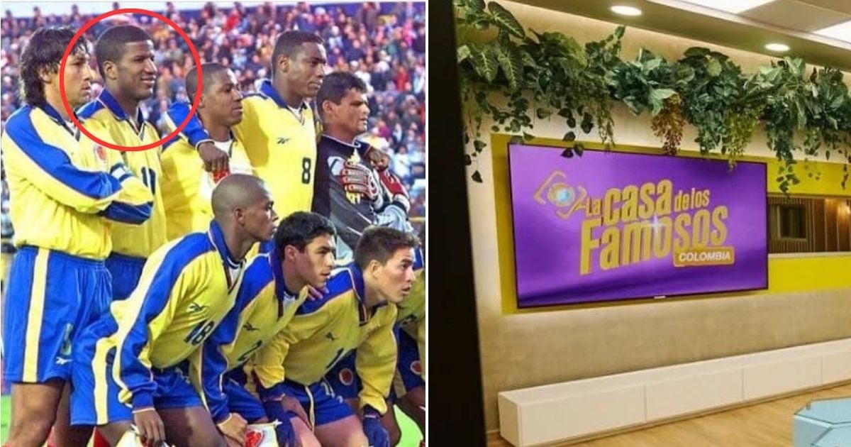 Él es el exfutbolista colombiano, goleador de la Premier, que quiere estar en La Casa de los Famosos