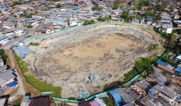 Estadio Klinger - Dos años y 00 millones enterrados en un estadio sin construir: el elefante blanco de Buenaventura, Marino Klinger