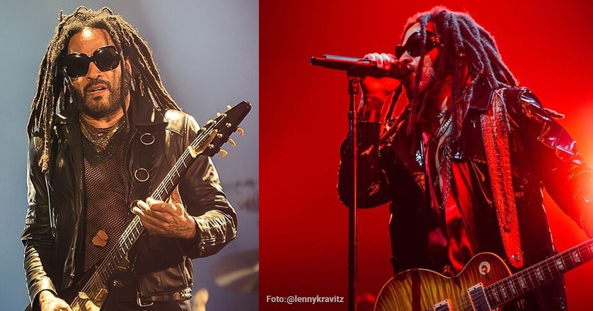 Él es Lenny Kravitz, el rockero sexy que pondrá a cantar a Colombia en diciembre