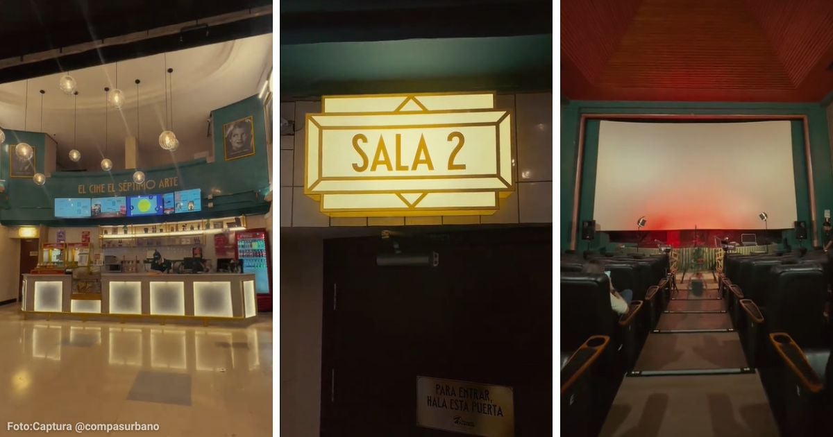 La sala de Procinal con el mejor estilo clásico para disfrutar de cine arte