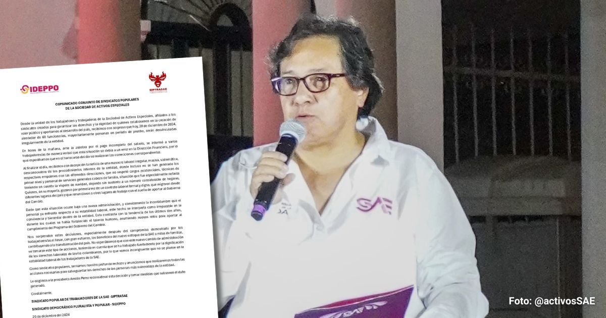 El complicado estreno de Amelia Pérez en la SAE: despido masivo a 60 funcionarios