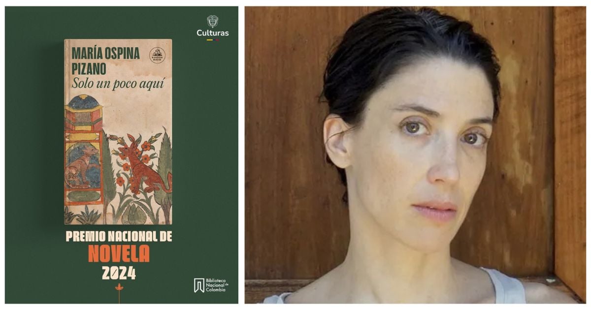 ‘Solo un poco aquí’, de María Ospina Pizano, gana el Premio Nacional de Novela 2024