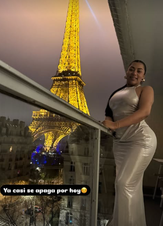 Martha Peralta - Las vacaciones en Paris de la senadora Martha Peralta