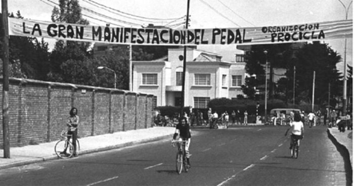 la ciclovía - Fue una protesta la que le dio origen a la ciclovía de Bogotá: esta es la historia