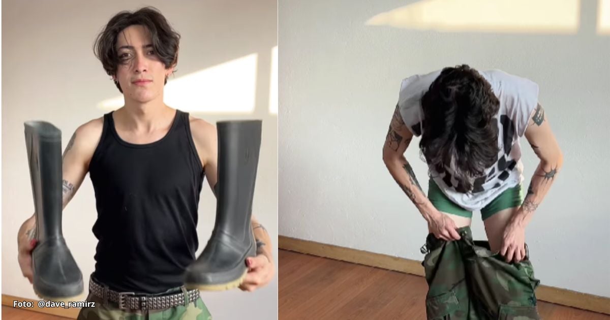 Influencer colombiano hizo outfit para ser un falso positivo; recibió críticas y aplausos