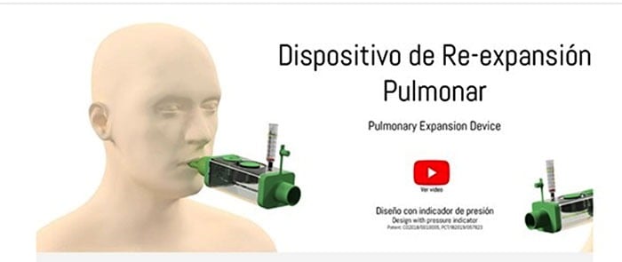 Dispositivo de re-expansión pulmonar - Este invento colombiano le ayuda a respirar mejor a los pacientes con Asma y EPOC