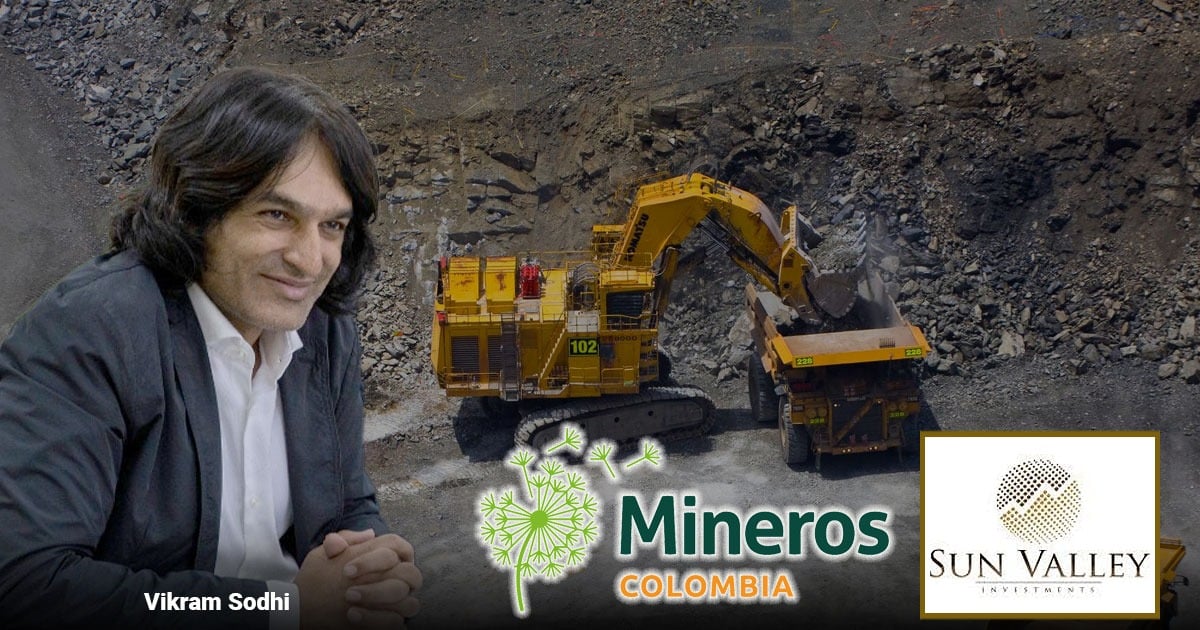 Un millonario indio se convierte en el mandamás de Mineros, la 3ra empresa que más oro saca en Colombia