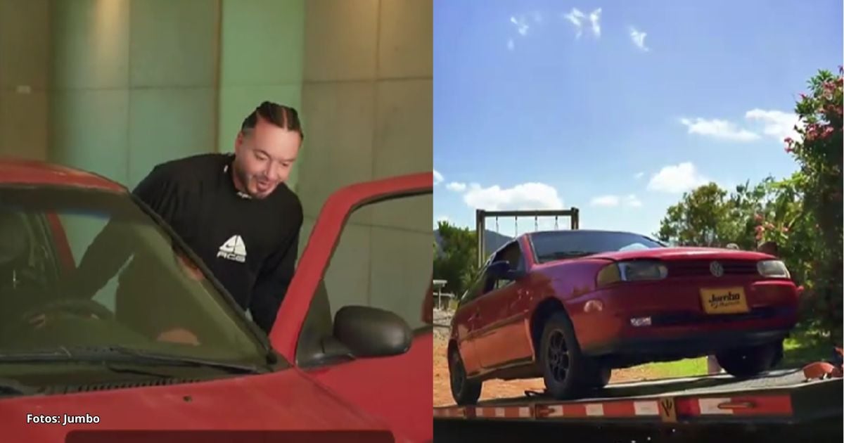 Este es el Volkswagen Gol original en el que Balvin se inspiró para su disco ¿Cuánto valdría hoy?