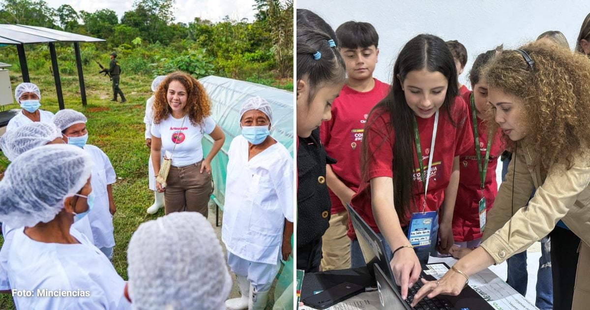 Así ha logrado la ministra Yesenia Olaya conectar la ciencia y la tecnología con la gente y las regiones