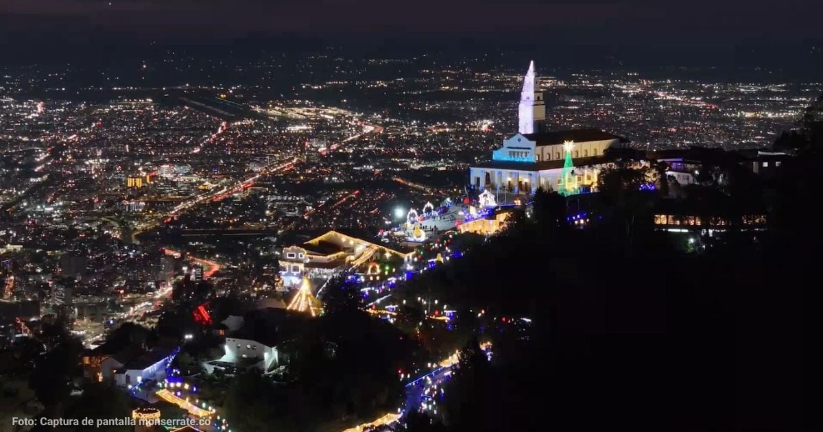 Cuánto cuesta visitar el alumbrado de Monserrate y qué puede encontrar; agéndese